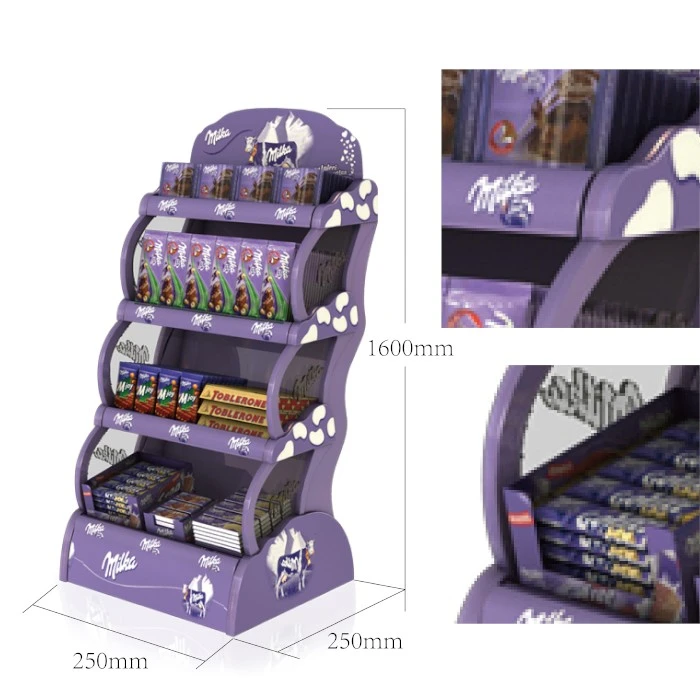 4 Tier Vacuum Forming Chocolate Display Rack