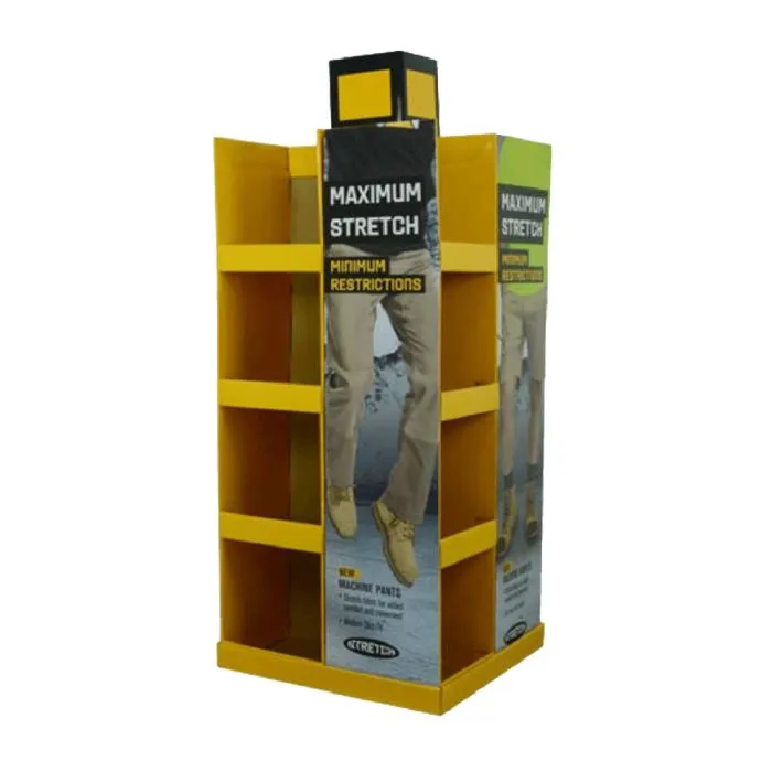Cardboard T Shirt Display Stand
